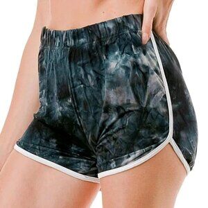 Blue Tie Dye Dolphin Shorts New Sealed S M L XL